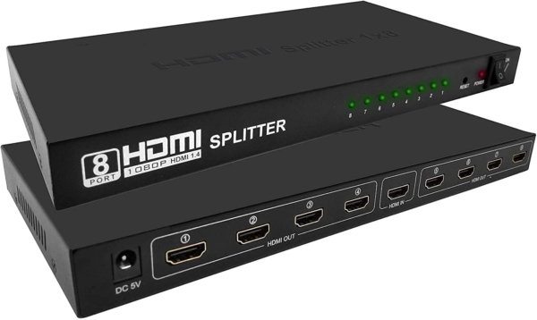 HDMI Splitter 1*8