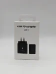 USB-C 45W PD Adapter + Free Cable