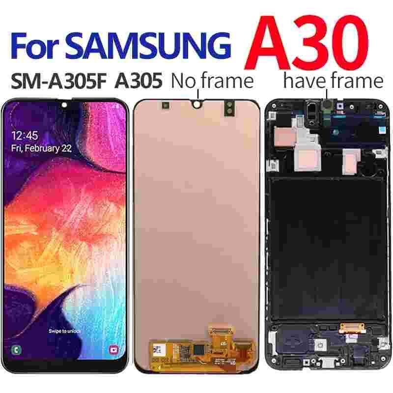 Samsung A30-LCD with Frame